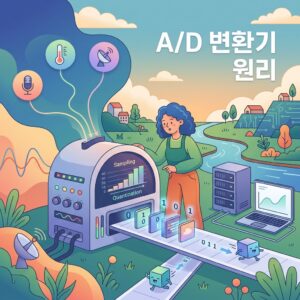 ai thumbnail illustration AD 변환기 원리 1788310504